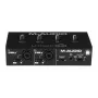 Interfaccia audio M-Audio M-Track Duo — USB 2-in/2-out, 16-bit/48 kHz, 1x combo XLR/TS, 1x ingresso strumento, alimentazione phantom 48V