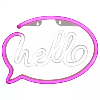 Luci neon decorative MANTA SNL08PKT rosa/bianco – striscia LED flessibile, illuminazione decorativa a bassa tensione