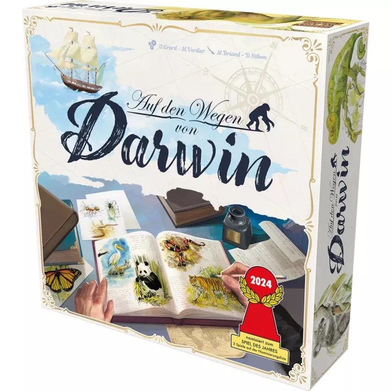 Sulle tracce di Darwin, gioco da tavolo