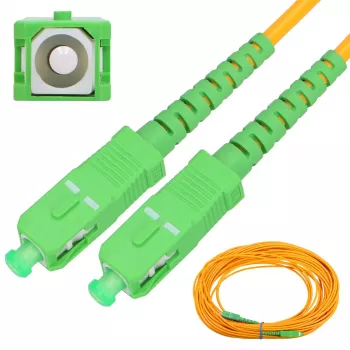 Cavo patch in fibra ottica Extralink SC/APC–SC/APC Singlemode G.652D 3 mm Simplex, 1 m