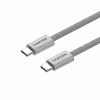 CANYON Cavo OnWire 60MG C-C 60W Magnetico Intrecciato 1m Grigio chiaro