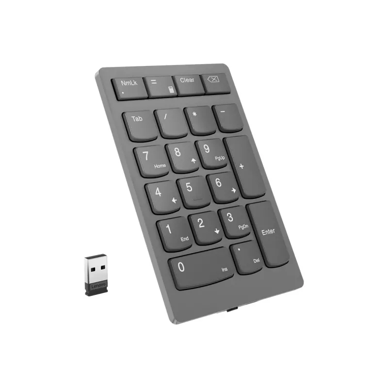 Lenovo 4Y41C33791 Tastierino numerico universale RF wireless grigio