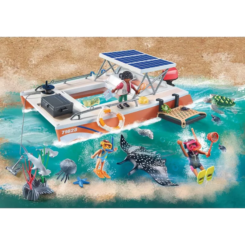 PLAYMOBIL® 71623 piattaforma barriera corallina