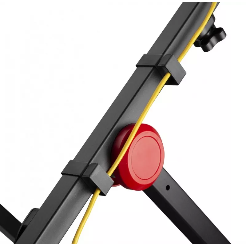 NanoRS RS155 Supporto pieghevole in acciaio per volante da gaming con supporto pedali regolabile antiscivolo