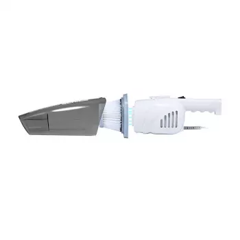 Aspirapolvere a bastone Deerma DX118C — 600 W, HEPA, ciclonico, senza sacchetto 1,2 l, corrente alternata, cavo 5 m, bianco