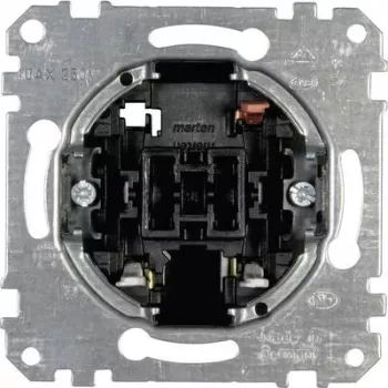 Interruttore elettrico Merten MEG3116-0000, unipolare, 250 V AC, 10 A, bianco