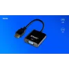 Savio adattatore HDMI-VGA AK-75