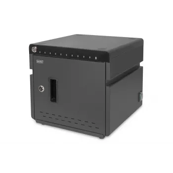 Digitus armadietto di ricarica desktop mobile per 10 notebook/tablet fino a 13 pollici, UV-C, USB-C