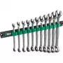 Wera 05020014001 9630 barra magnetica 6000 Joker set di chiavi a cricchetto poligonali, 11 pezzi