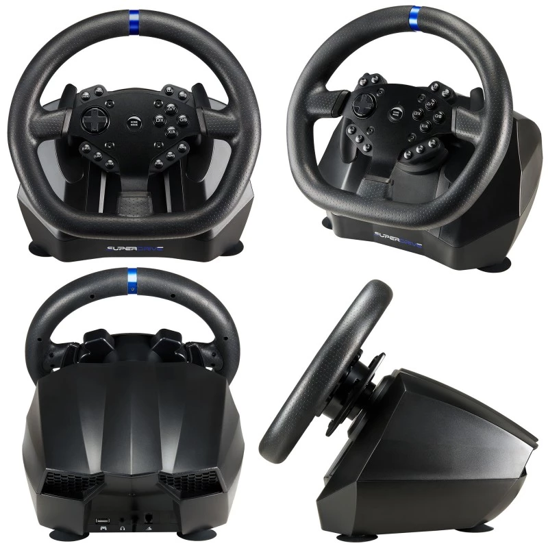 Volante + pedali Subsonic SA5640-NG nero PC PlayStation 4 Xbox One