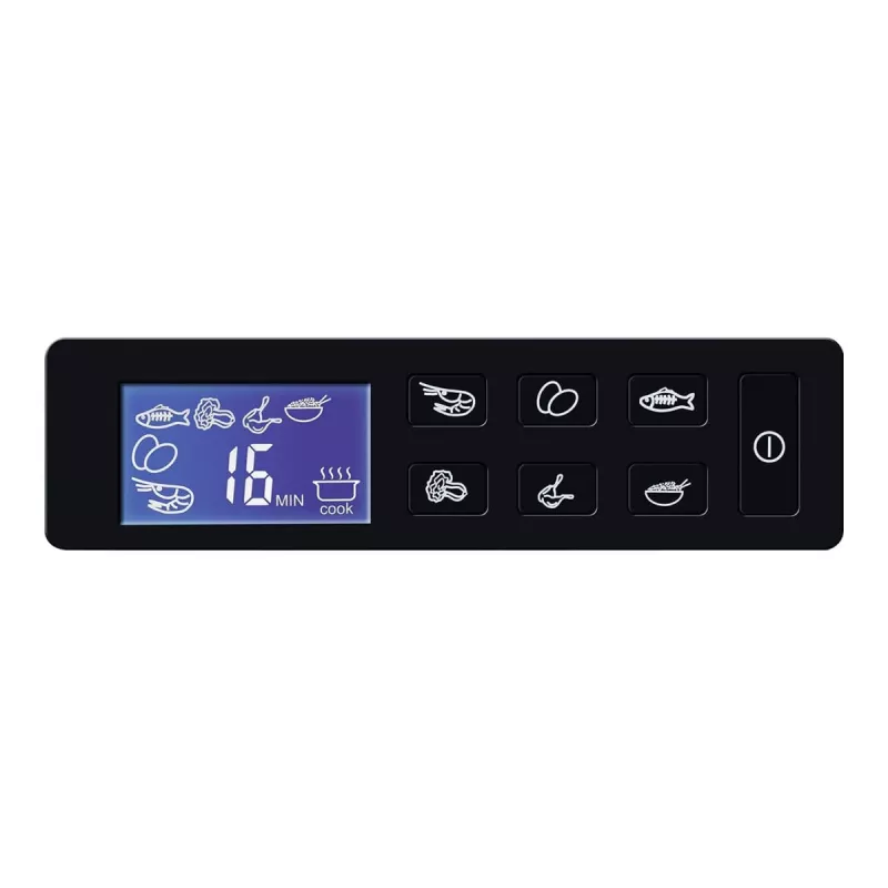 STEBA DG 2 cuocivapore (1200 Watt, acciaio inox / nero) (05.22.00)