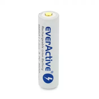 Batteria ricaricabile Li-Ion 18650 3,7V everActive 3500mAh (1 pz.) micro-USB con protezione
