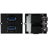 Presa Bachmann 917.059 2 x USB A nero