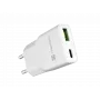 Alimentatore NATEC Ribera NUC-2376 — 1× USB-A, 1× USB-C, uscita 3 A