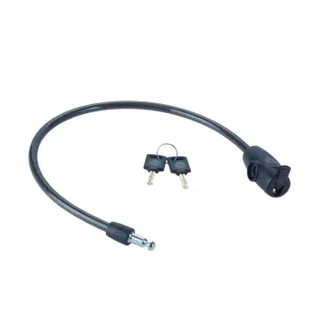 Cavo per bici con chiave 10 mm - YCK0/10/60/2 nero