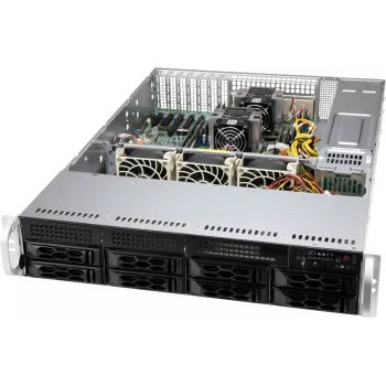 Supermicro CSE-LA25TQC-R609LP case per computer rack nero 600 W