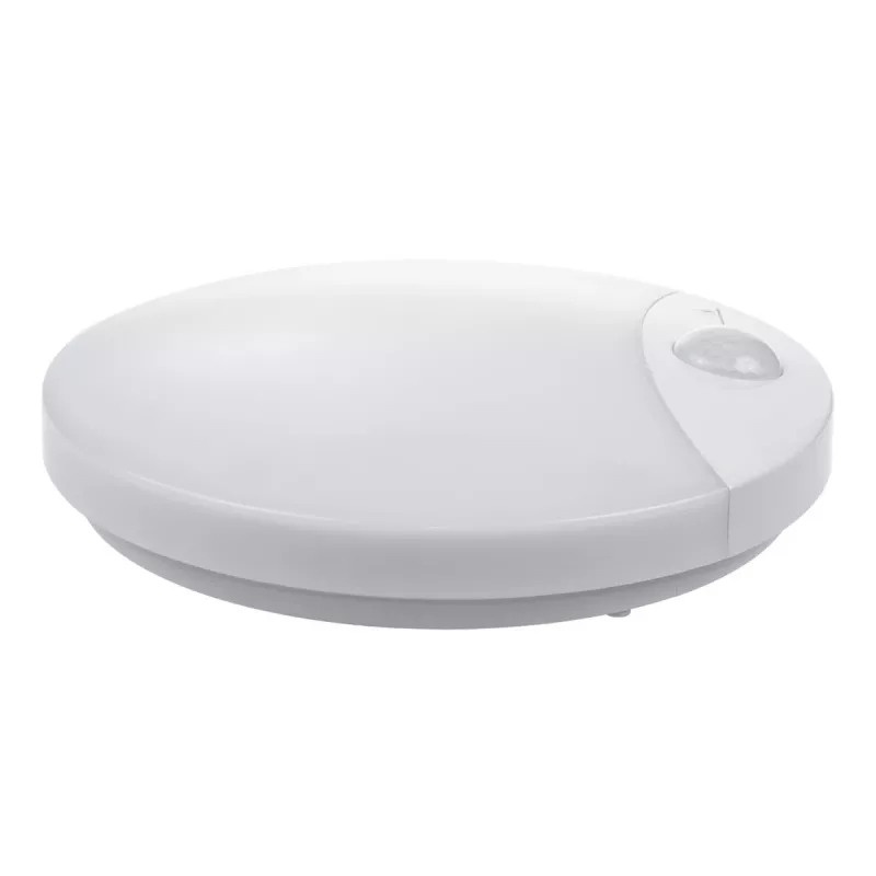 Lampada LED da parete MACLEAN MCE357W con sensore di movimento IR, bianca, per esterni e interni