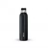 Bottiglia per carbonazione BRITA 650 ml, acciaio inox, nera, lavabile in lavastoviglie