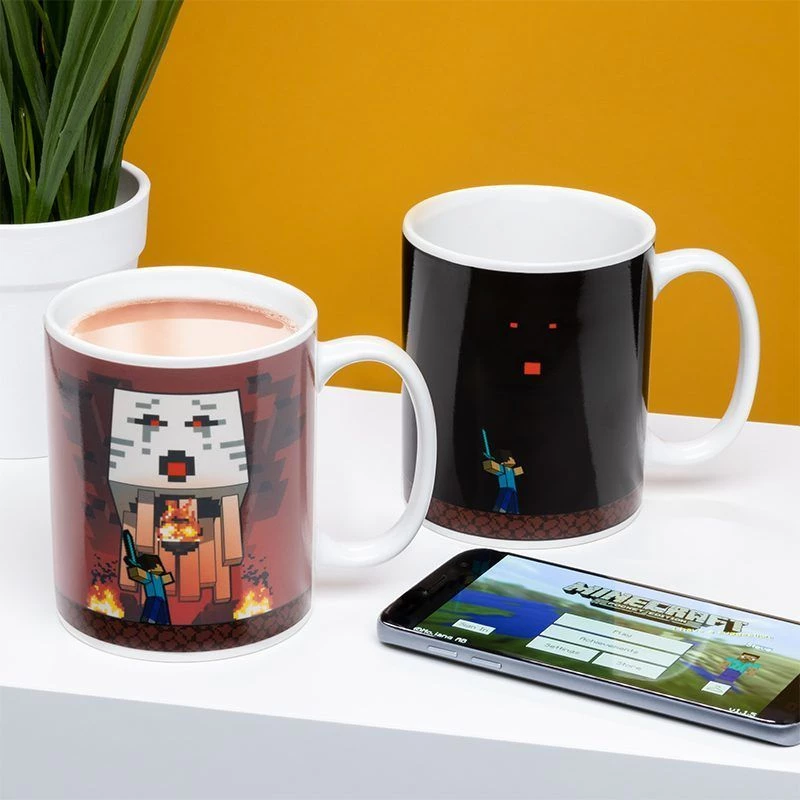 Paladone Minecraft Nether Tazza termocromica