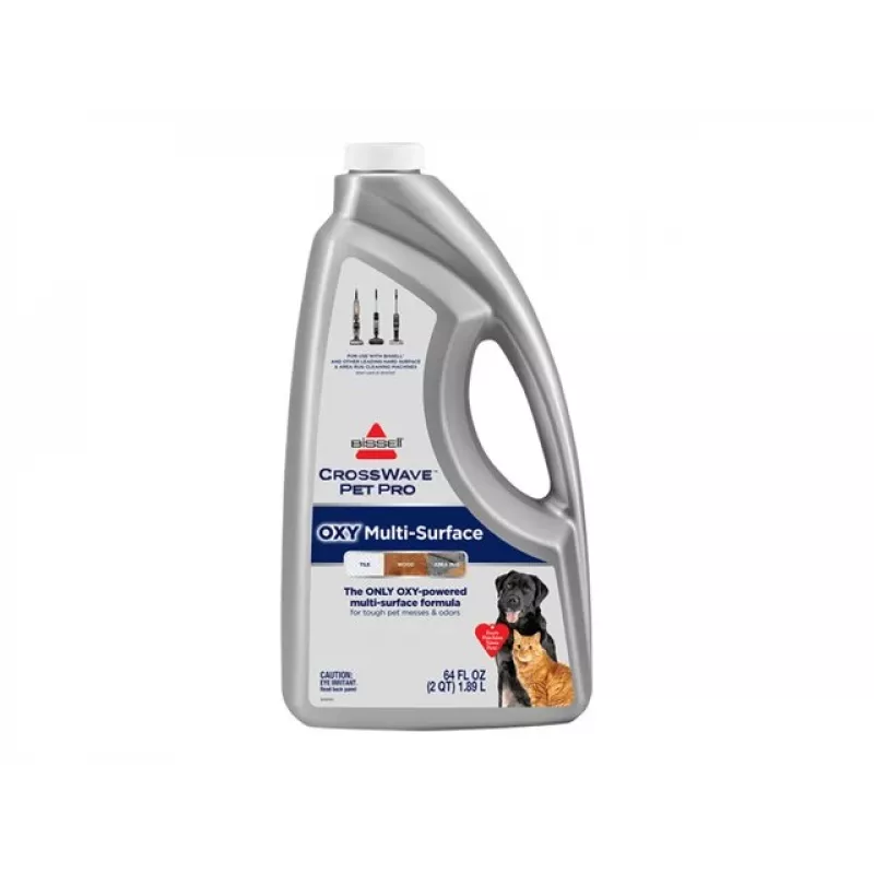 Bissell | CrossWave Pet Pro Oxy formula detergente multiuso, 2 L
