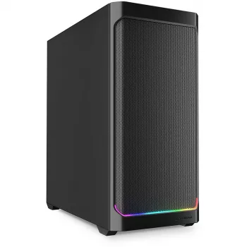 Sharkoon AK4 RGB STRIP Midi Tower nero