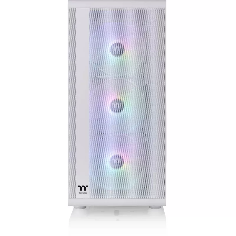 Case PC Mid Tower Thermaltake S200 TG Tempered Glass ARGB Snow Edition