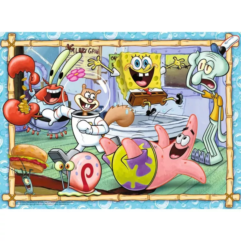 Puzzle Ravensburger New Adventures in Bikini Bottom, 200 pezzi, puzzle per bambini