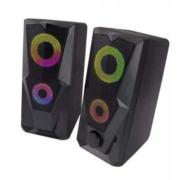 Diffusore ESPERANZA BAILA 6 W diffusore da scaffale con filo, 6 W RMS, 160–20000 Hz, 3 Ω, USB e 3,5 mm, coppia