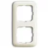 Busch-Jaeger 2512-212 cornice doppia, Duro 2000 SI bianco