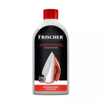 Decalcificante liquido FRISCHER FR00015_250 per elettrodomestici 0,25 L, per ferri da stiro, flacone in plastica
