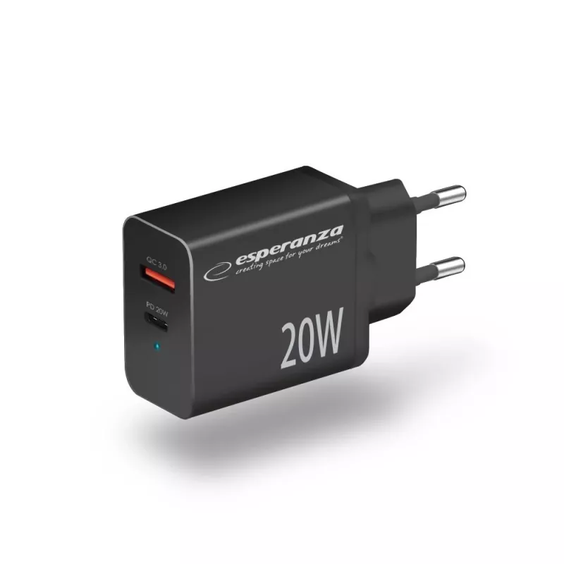 Esperanza EZC105K alimentatore 20W nero