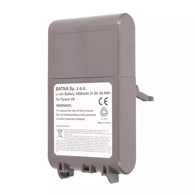 Batteria Dyson V8 21,6V 3000mAh