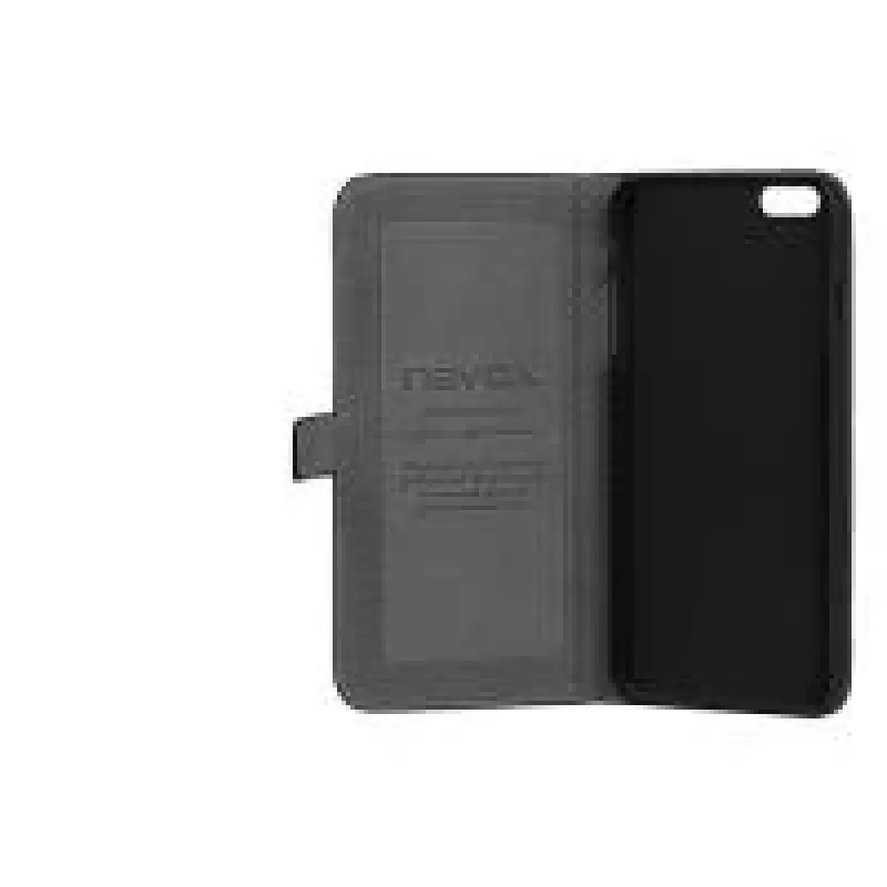 Nevox ORDO Case 1270 per iPhone 6 PLUS custodia a libro, nero-grigio, blister