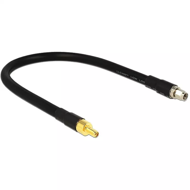Cavo coassiale DeLOCK 0,4m RP-SMA/RP-SMA