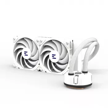 Zalman Reserator5 Z24 ARGB dissipatore liquido CPU bianco radiatore 240 mm 2 ventole 120 mm