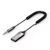 Ricevitore audio UGREEN CM309 Bluetooth 5.0 USB con jack AUX 3,5 mm, nero, 20–20000 Hz