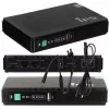 Alimentatore MPL Power RouterUPS-30-PoE 30 W per interni, 100–240 V, nero, 160×105×28 mm