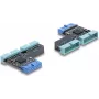 Hub USB DELOCK 67341 header 20 pin a 2× USB 5 Gbit/s