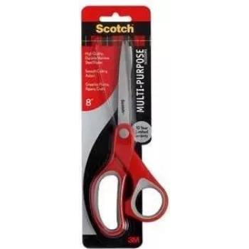 Scotch 1428 forbici per ufficio e bricolage grigio - rosso (1428)