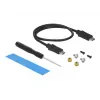 Case per SSD DeLOCK case combo esterno USB Type-C per SSD M.2 NVMe PCIe o SATA