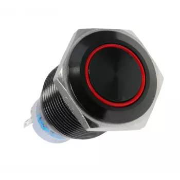 Parte per case PC Lamptron LAMP-SW1912L-H – acciaio nero, diametro 2,2 cm, pezzo singolo