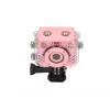 Action cam digitale per bambini Extralink H18 rosa – IP68, 1080p, schermo da 2