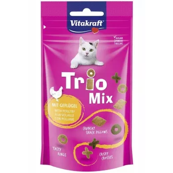 VITAKRAFT Trio Mix pollame - snack per gatti - 60 g