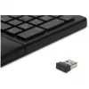 Kensington ProFit Ergo Tastiera wireless FR, Full-Size (100%), con filo e wireless, RF Wireless + USB, AZERTY, nero