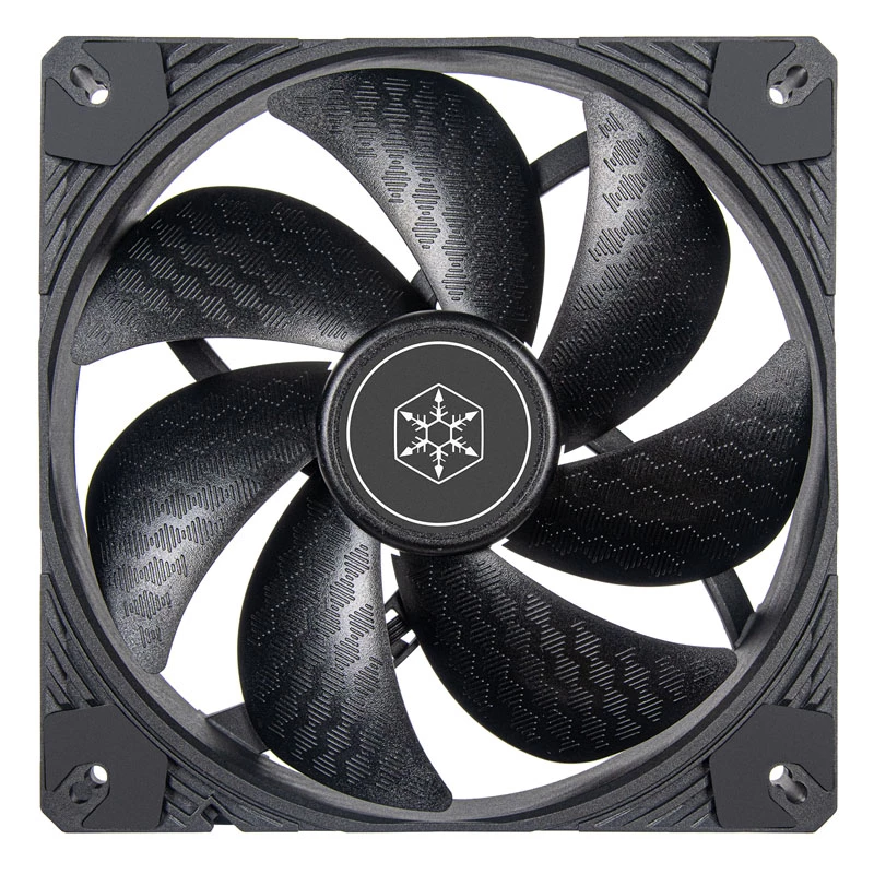 Ventola di raffreddamento SILVERSTONE SST-SF140B 140 mm nera ventola assiale per case PC