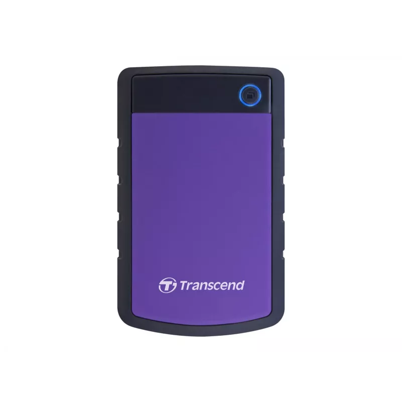 Transcend StoreJet 25H3P - disco fisso - 4TB - esterno (portatile) - 2.5 (6,4 cm) - USB3.0 - AES a 256 bit - viola (TS4TSJ25H3P)