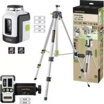 Livellatore laser Laserliner SmartLine-Laser G360 Set — linee a 360°, portata 150 cm