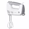 Frullatore a mano Bosch MFQ36480 – 450 W, 5 velocità con turbo, grigio/bianco, fruste e ganci per impastare