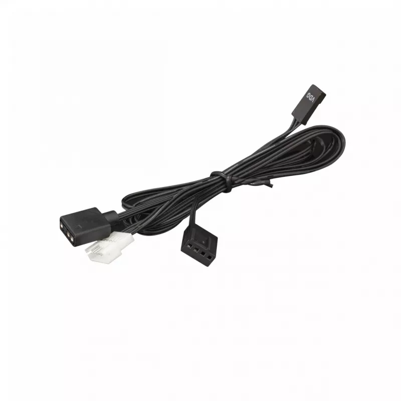 Ventola per case White Shark Pulsar 12 cm nero