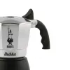 Caffettiera Bialetti Brikka 0,1 L nera, acciaio inox